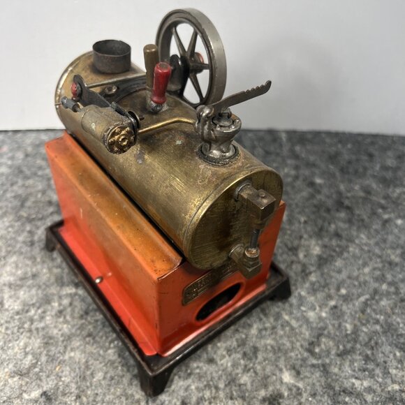 1930's Vintage Weeden Model 702 Live Steam Engine, Untested, Missing Stack - Picture 8 of 15